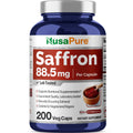 NusaPure Saffron Extract 88.5mg 200 Veggie Caps (Vegetarian, Non-GMO, Vegan) NusaPure Au supplements