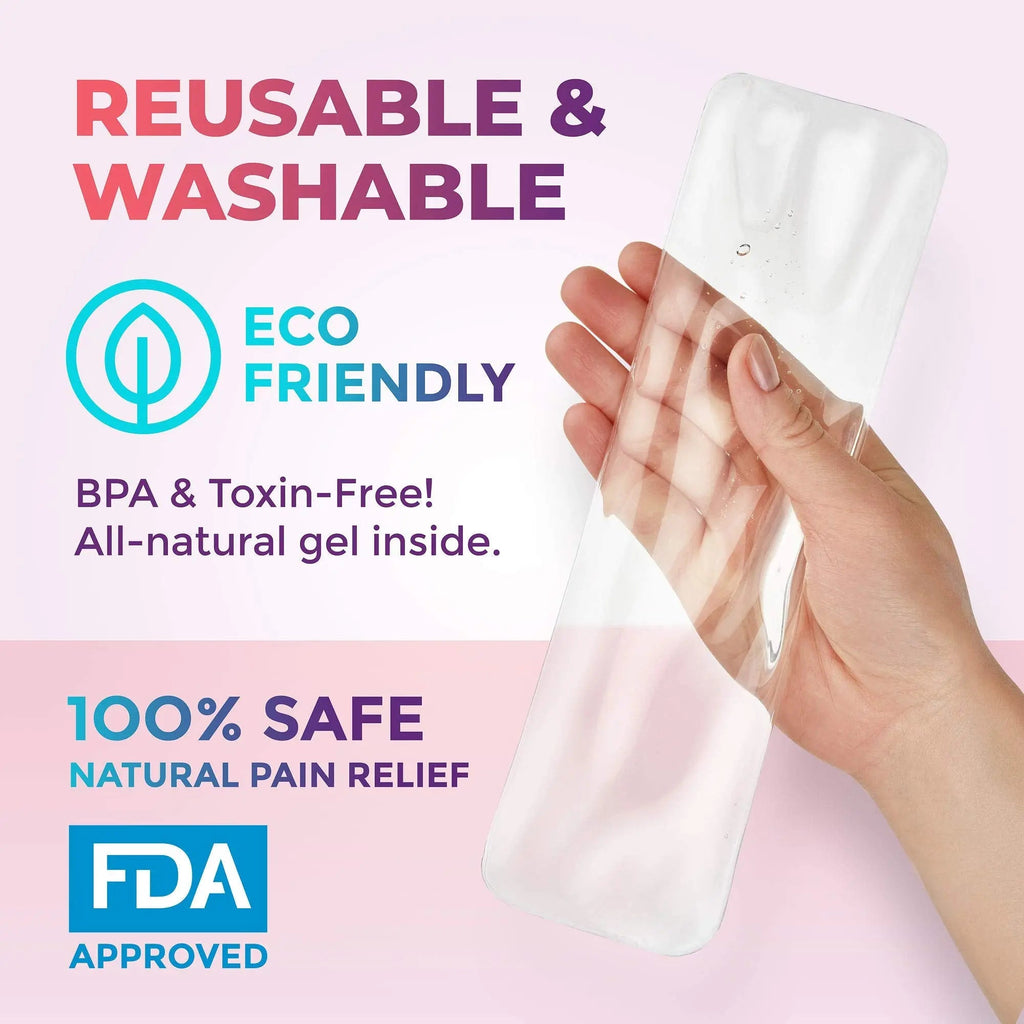 Reusable Perineal Ice Packs with Washable Sleeves – for Hemorrhoids, Postpartum Vaginal Pain PhysioNatural Au supplements