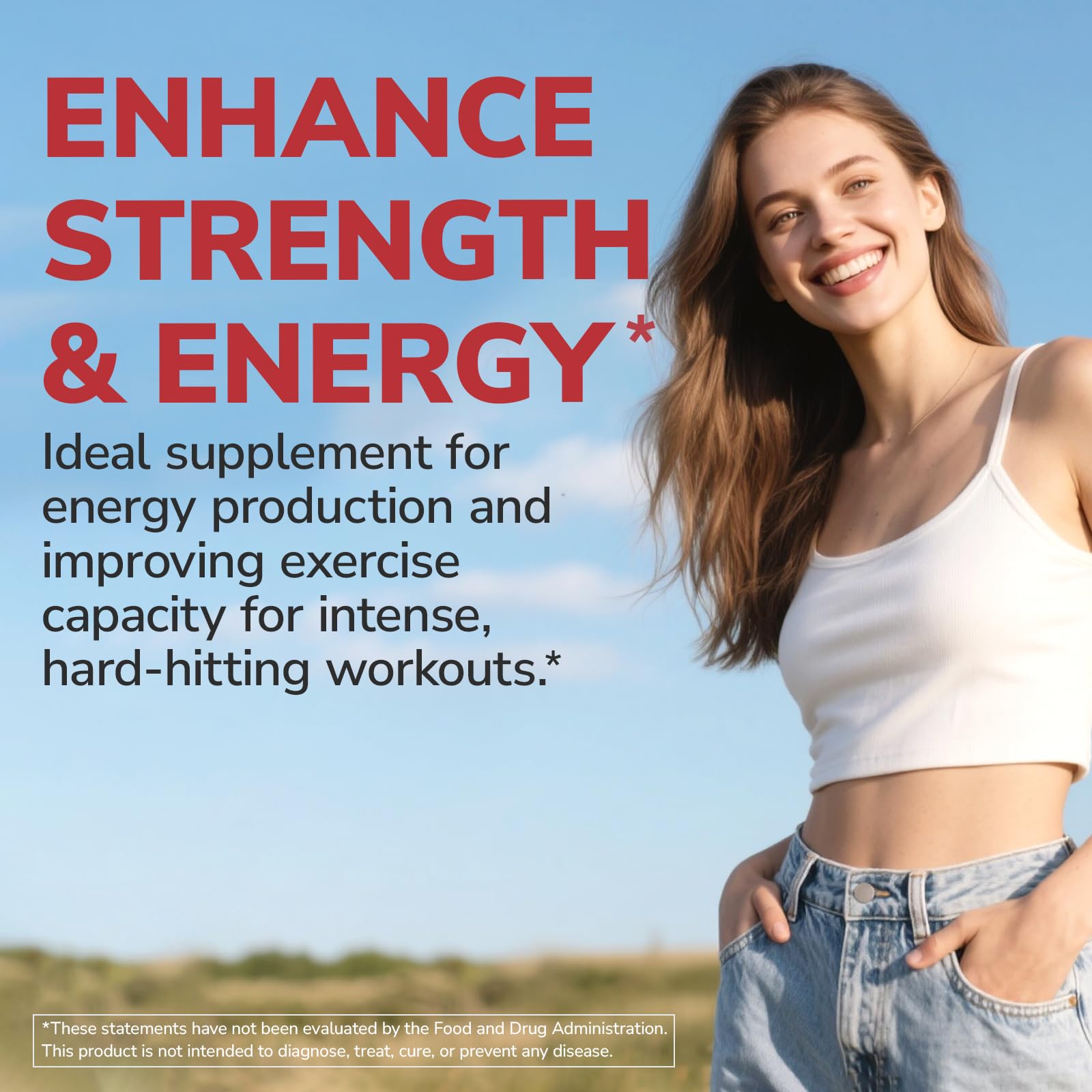Vitalibre Creatine HCl Capsule, 750mg High Absorption Creatine Hydrochloride, Endurance, Strength, Fast Absorbing, No Load, No Bloat, Monohydrate Micronized Alternative, Once Daily, 90 Capsules Vitalibre Au supplements