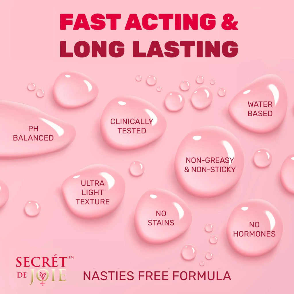 SECRET DE JOIE REVIVE Vaginal Moisturizer for Women - Long-Lasting Dryness & Discomfort Relief SECRET DE JOIE Au supplements