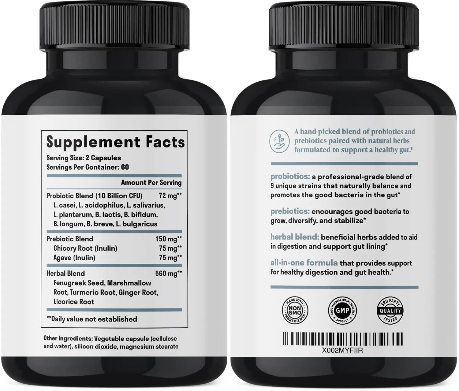 Nuven Naturals All-in-One Gut Health w/Probiotics, Prebiotics, Digestion-Supporting Herbs Nuven Naturals Au supplements