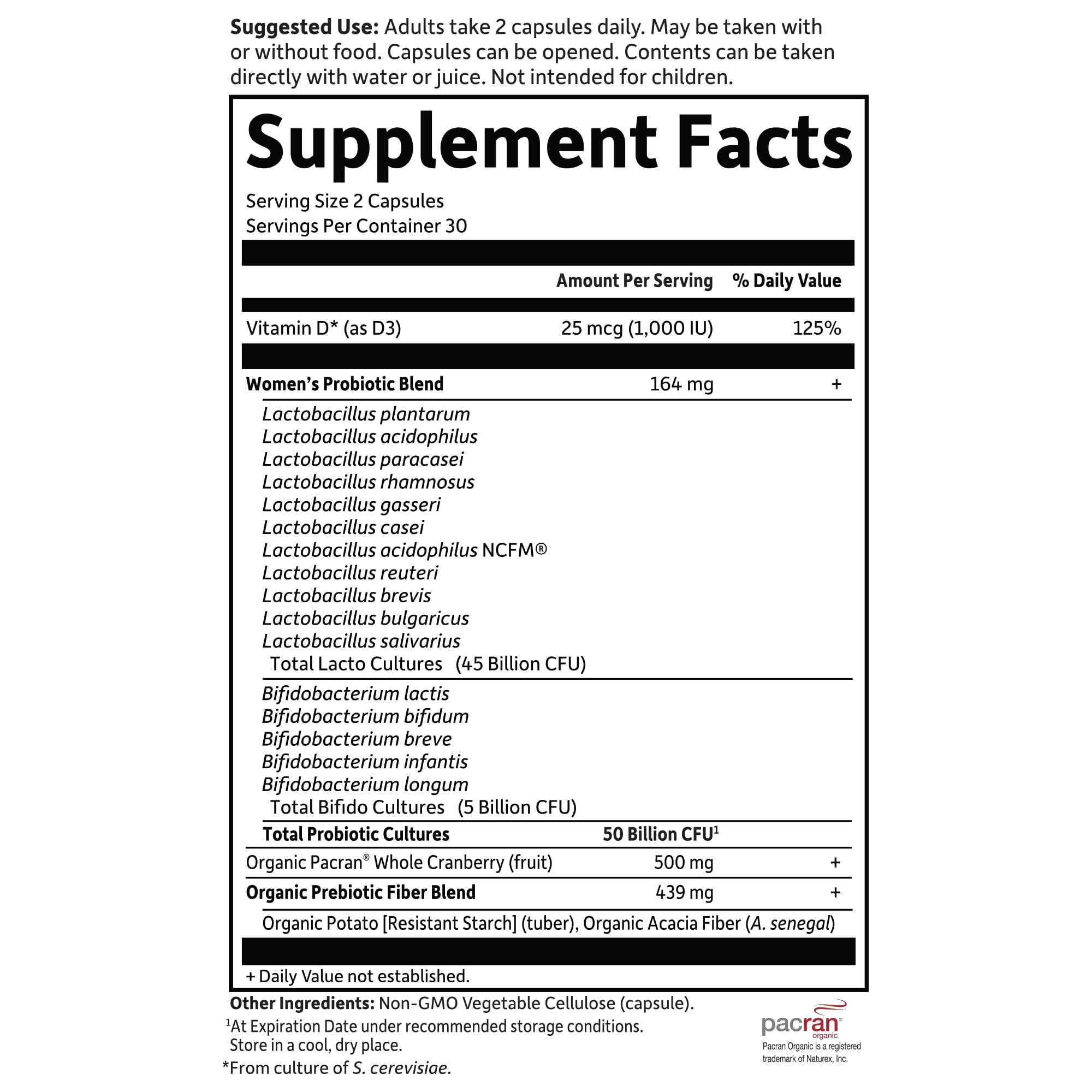 Garden of Life Dr. Formulated Probiotics Urinary Tract+ - 50 Billion CFU - Supports Digestive, Immune & Urinary Tract Health