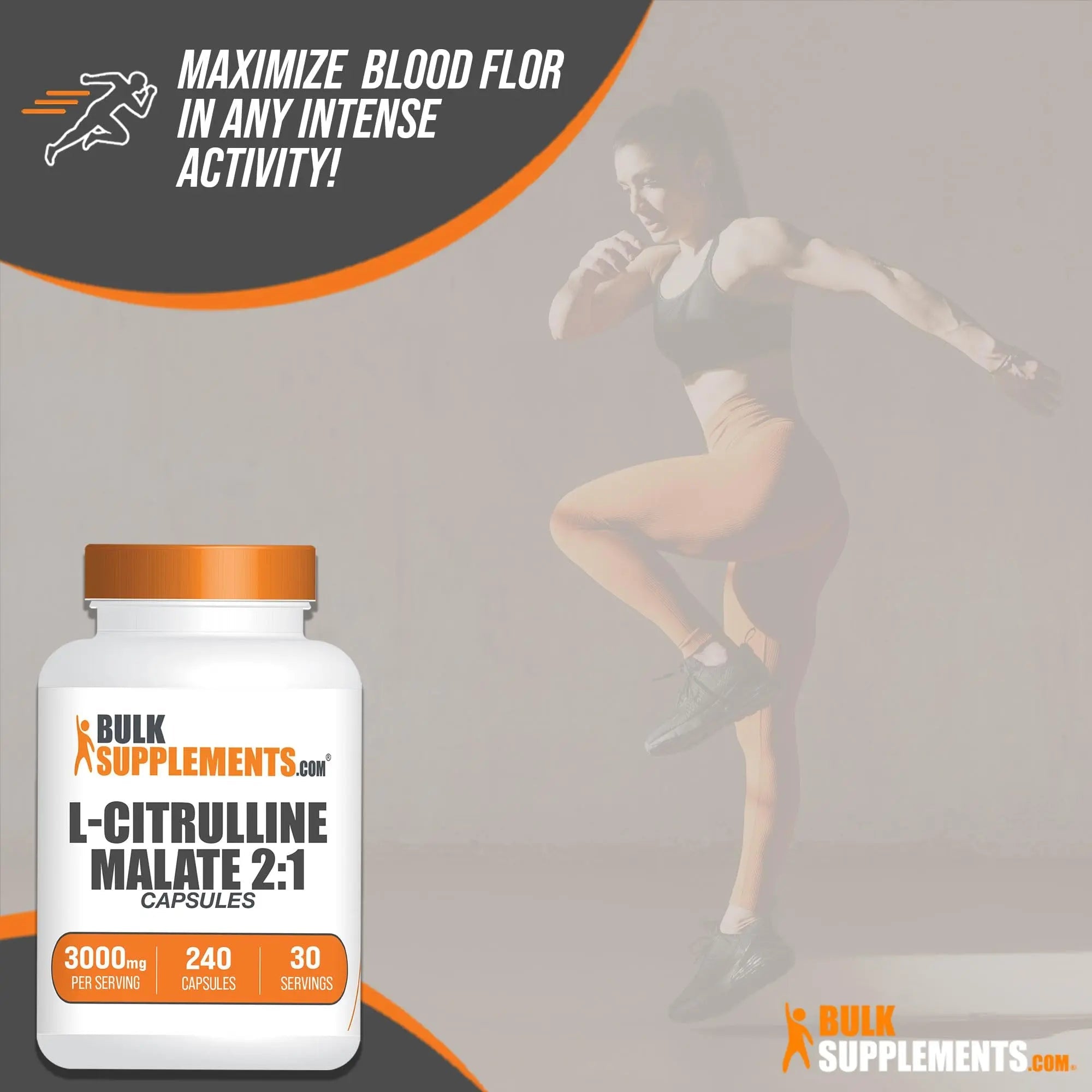 BULKSUPPLEMENTS.COM L-Citrulline Malate Capsules - Citrulline Malate 3000mg BULKSUPPLEMENTS.COM Au supplements