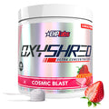 EHP Labs OxyShred Pre Workout Powder - Preworkout Powder with L Glutamine & Acetyl L Carnitine, Energy Boost Drink - Cosmic Blast, 60 Servings