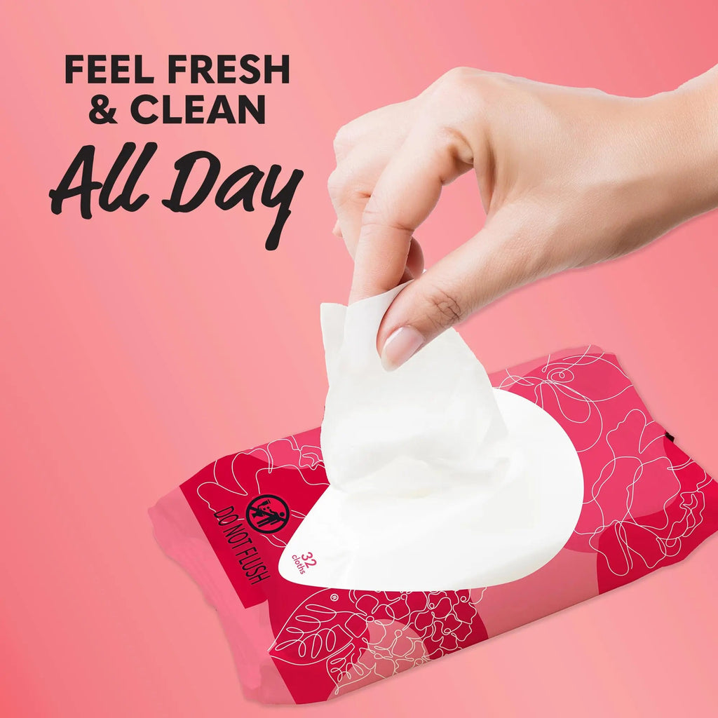 Summer's Eve Blissful Escape Daily Refreshing Feminine Wipes, Removes Odor, pH balanced, 32 Count Summer's Eve Au supplements