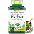 tnvitamins Moringa Capsules 10,000 mg - 120 Capsules | High Potency Moringa Leaf Extract Superfood Supplement for Energy