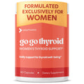 VoomVaya Go Go Thyroid - Thyroid Support for Women 30+ - Female-Focused Hormonal Balance & Thyroid Supplement with Iodine, Selenium & L Tyrosine - 3rd Party Tested - 60 Capsules VoomVaya Au supplements