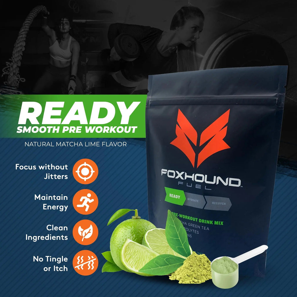 Foxhound Fuel Keto Pre Workout Powder Electrolytes Drink Mix, Sugar Free Preworkout Foxhound Fuel Au supplements