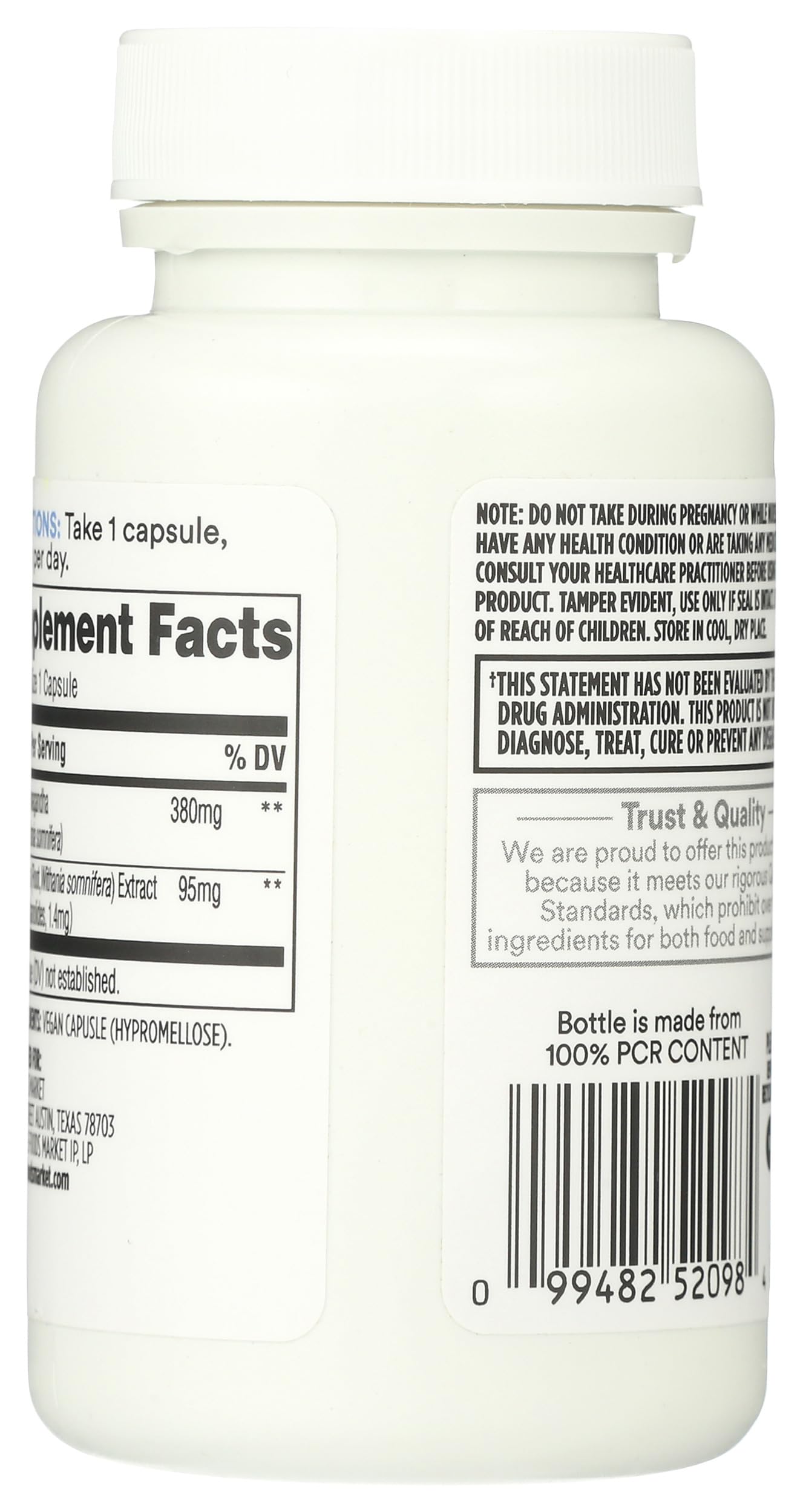 365 By Whole Foods Market, Ashwagandha, 60 Count 365 by Whole Foods Market Au supplements