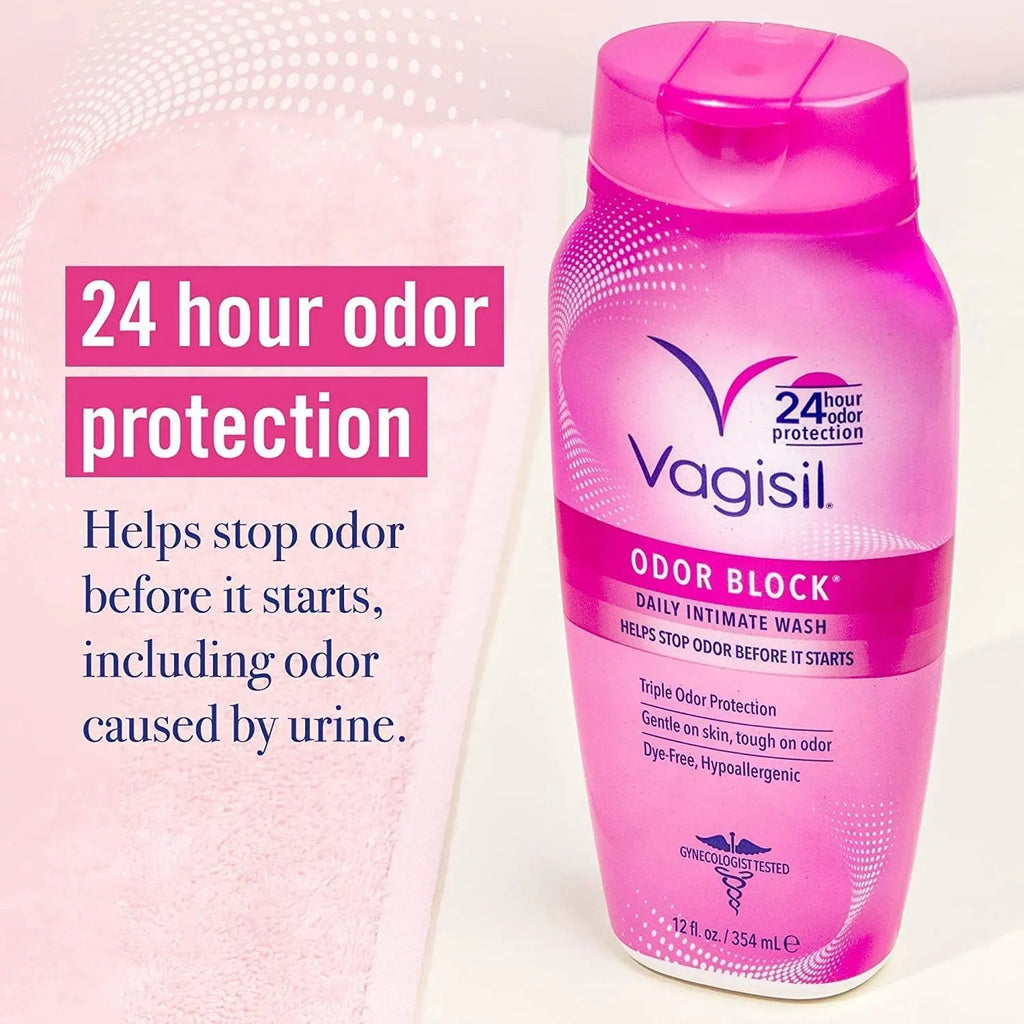 Vagisil Odor Block Daily Intimate Vaginal Wash 12 oz (Pack of 2) Vagisil Au supplements