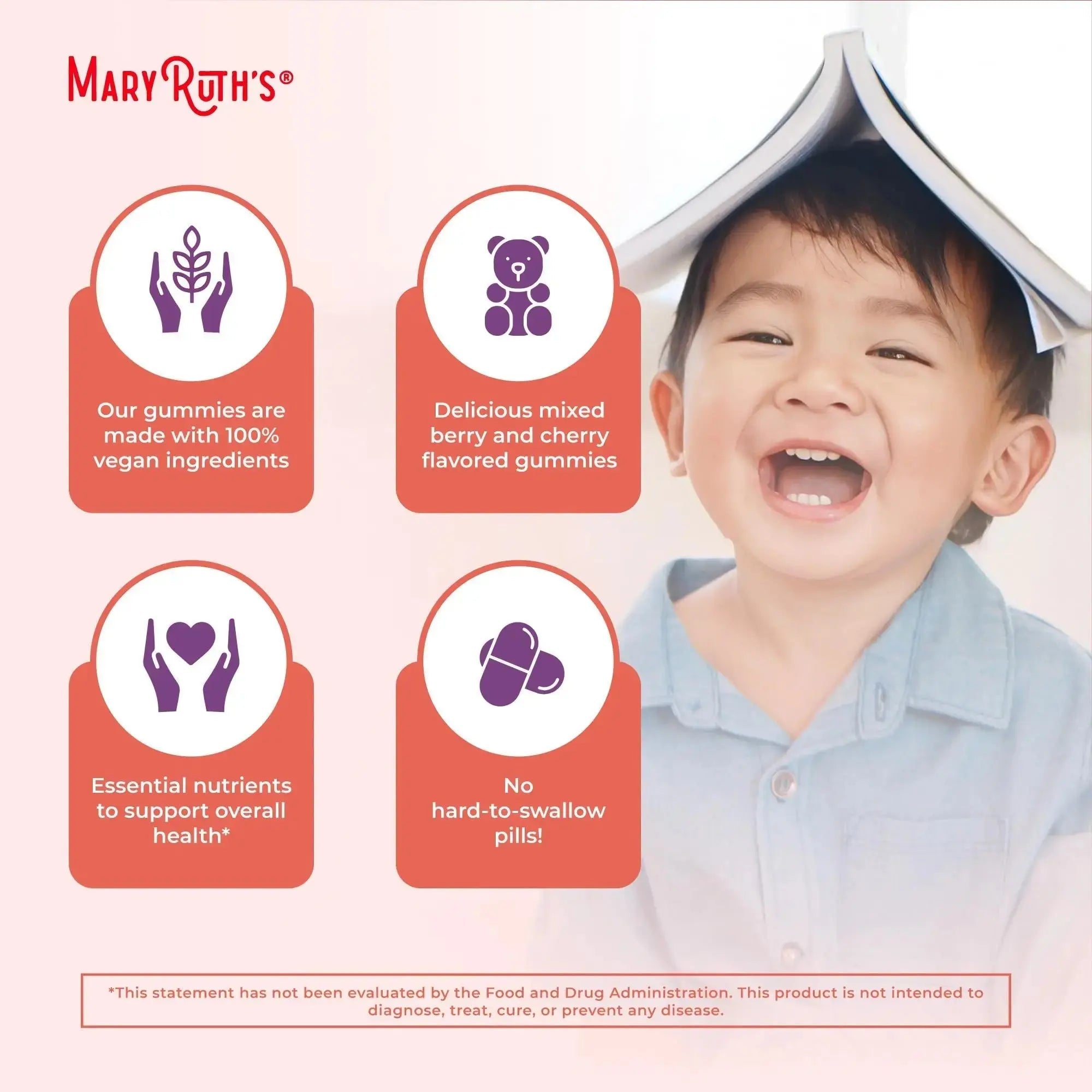 MaryRuth Organics Vitamin Gummy | Kids and Toddlers Age 2+ | USDA | Daily Vitamin C | D3 | Zinc | MaryRuth Organics Au supplements