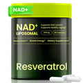 Lyndops NAD Supplement, Liposomal Nicotinamide Riboside Resveratrol 250mg, NMN Alternative, High Purity NAD Supplement for Women & Men, Anti-Aging, Cellular Energy, Mental Focus - 60 Capsules Lyndops Au supplements