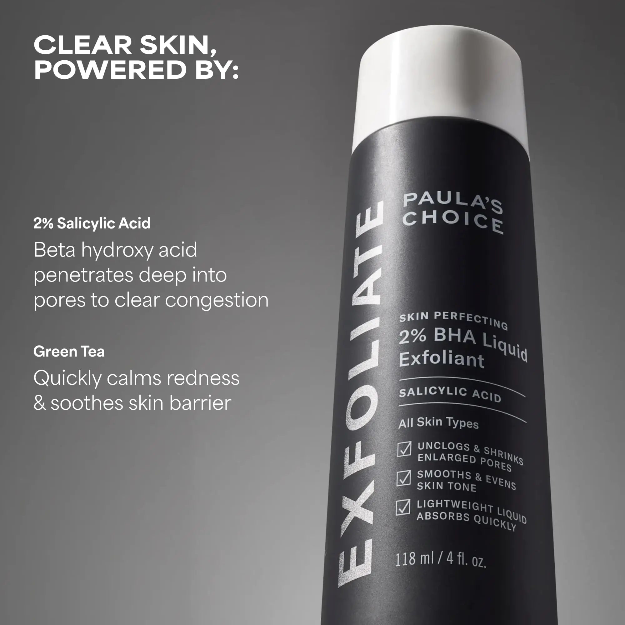 Paulas Choice--SKIN PERFECTING 2% BHA Liquid Salicylic Acid Exfoliant--Facial Exfoliant Paula's Choice Au supplements