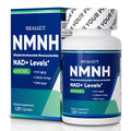 Pure NMNH(NMN Supplement Alternative)(Dihydronicotinamide Mononucleotide)for Women with Skin Aging 600mg: NAD Supplement for Anti-Aging Breakthrough - Boost NAD+ levels Liposome Capsules 120 Servings HEALGUT Au supplements