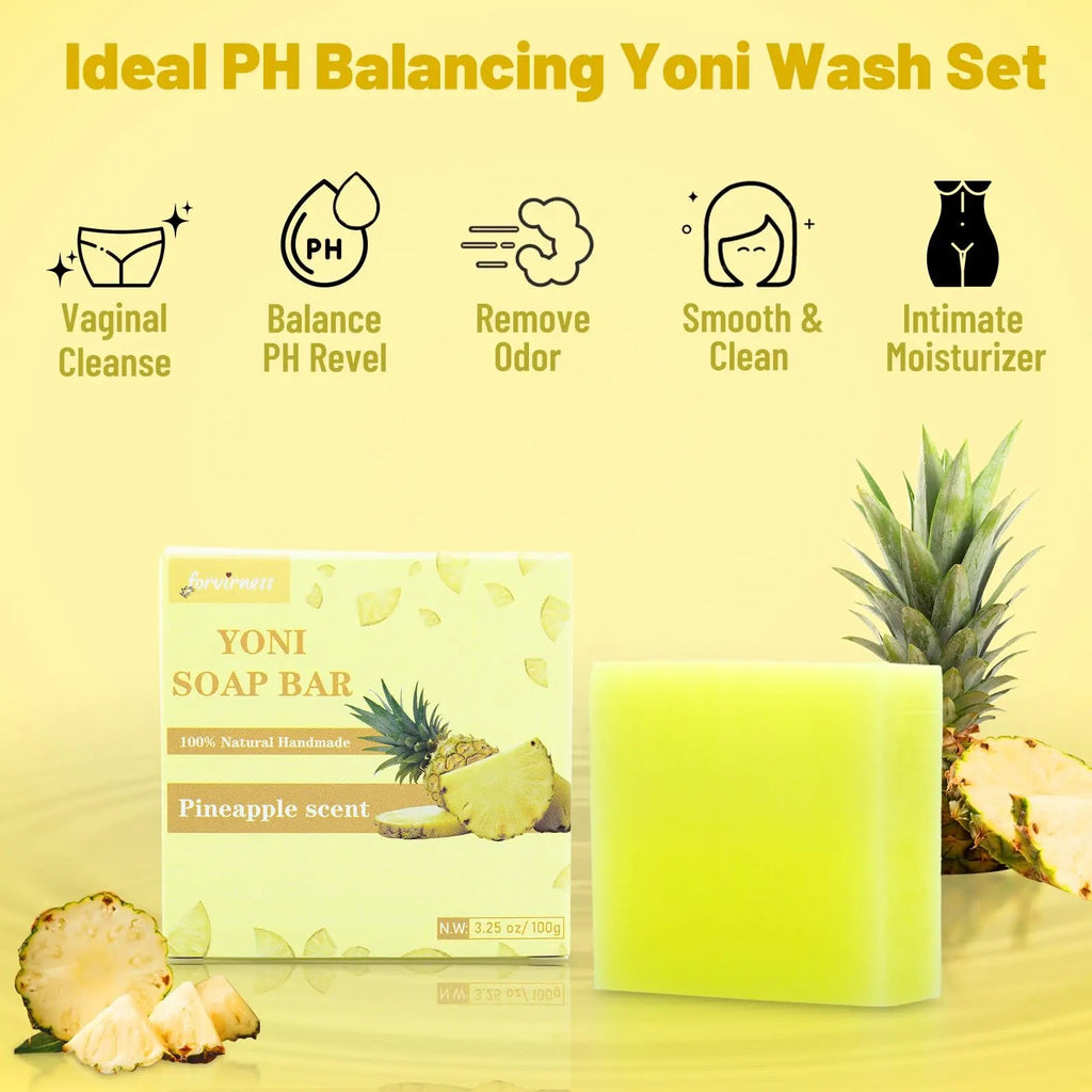 Yoni Wash Yoni Oil Yoni Bar Soap, Women ph Balance, Feminine Wash for Women Remove Odor Moisturizing forvirness Au supplements