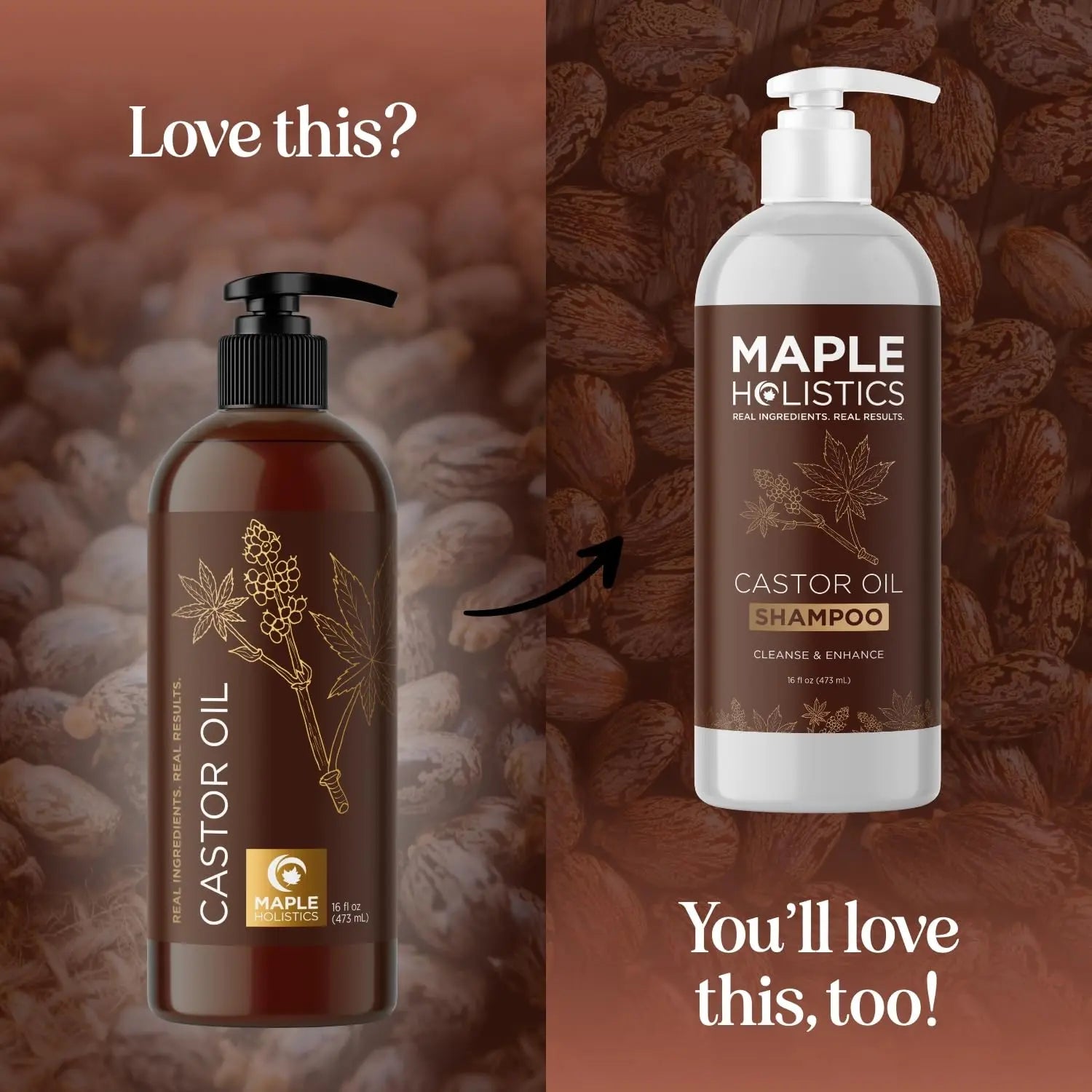 Pure Castor Oil for Body & Skin Care Great for Wraps & Compresses - Castor Oil for Hair Skin Maple Holistics Au supplements