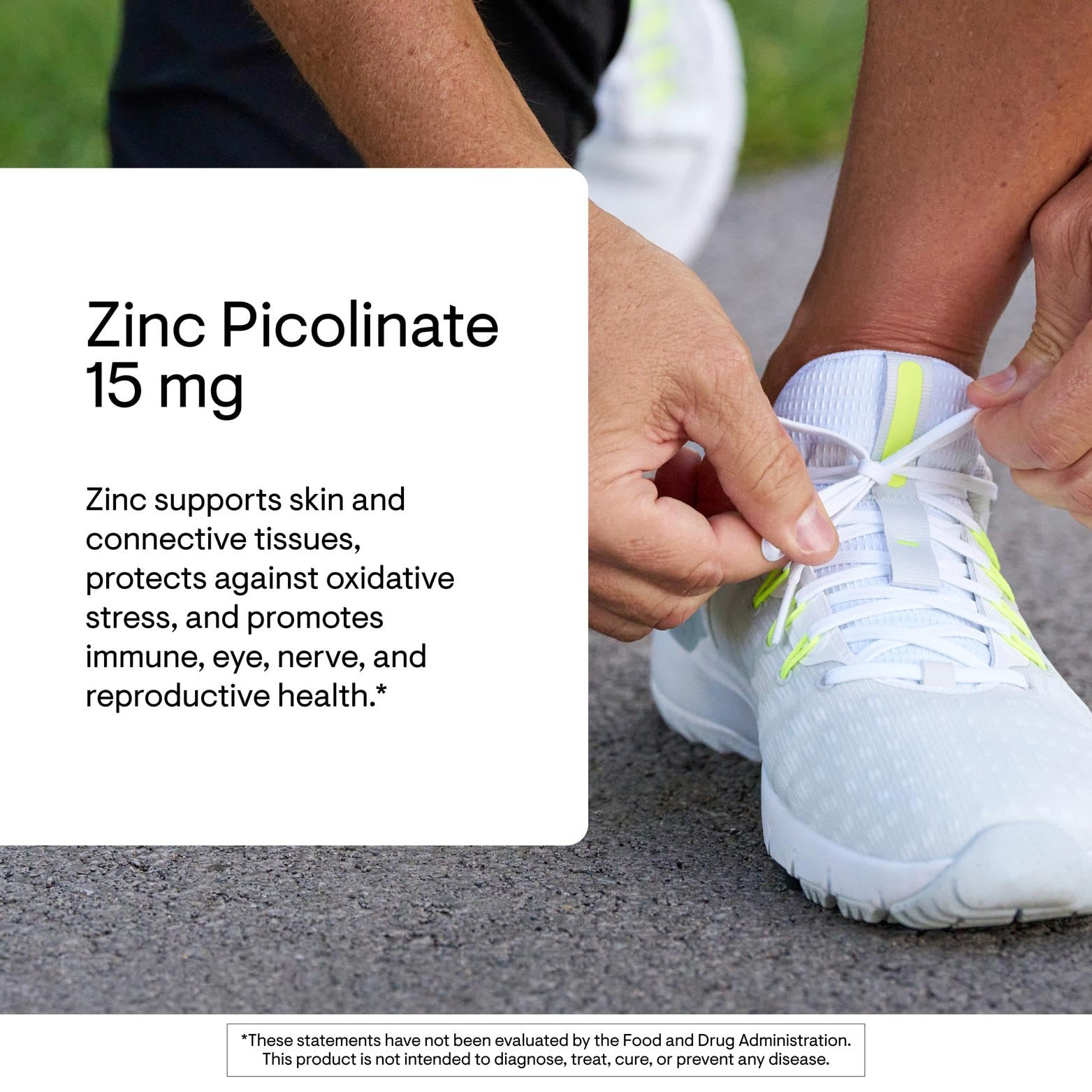 THORNE - Zinc Picolinate 15mg - Highly Absorbable Zinc Supplement - Supports Wellness, Immune System, Eye, Skin, and Reproductive Health* - Gluten-Free, Soy-Free, Dairy-Free - 60 Capsules THORNE Au supplements