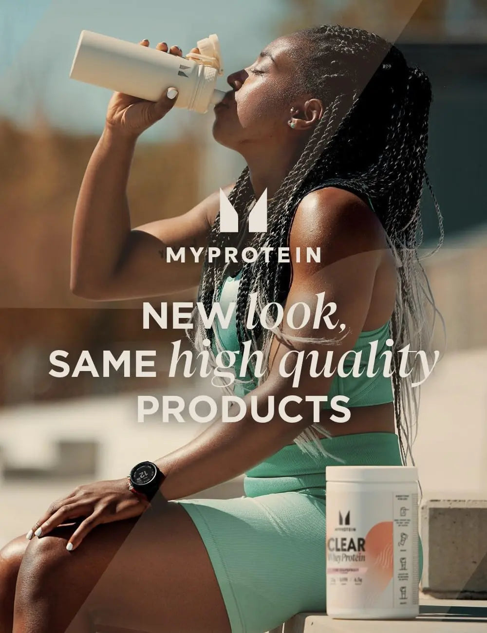 Myprotein Clear Whey Isolate Protein Powder - Peach Tea - 488g - 20 Servings Myprotein Au supplements