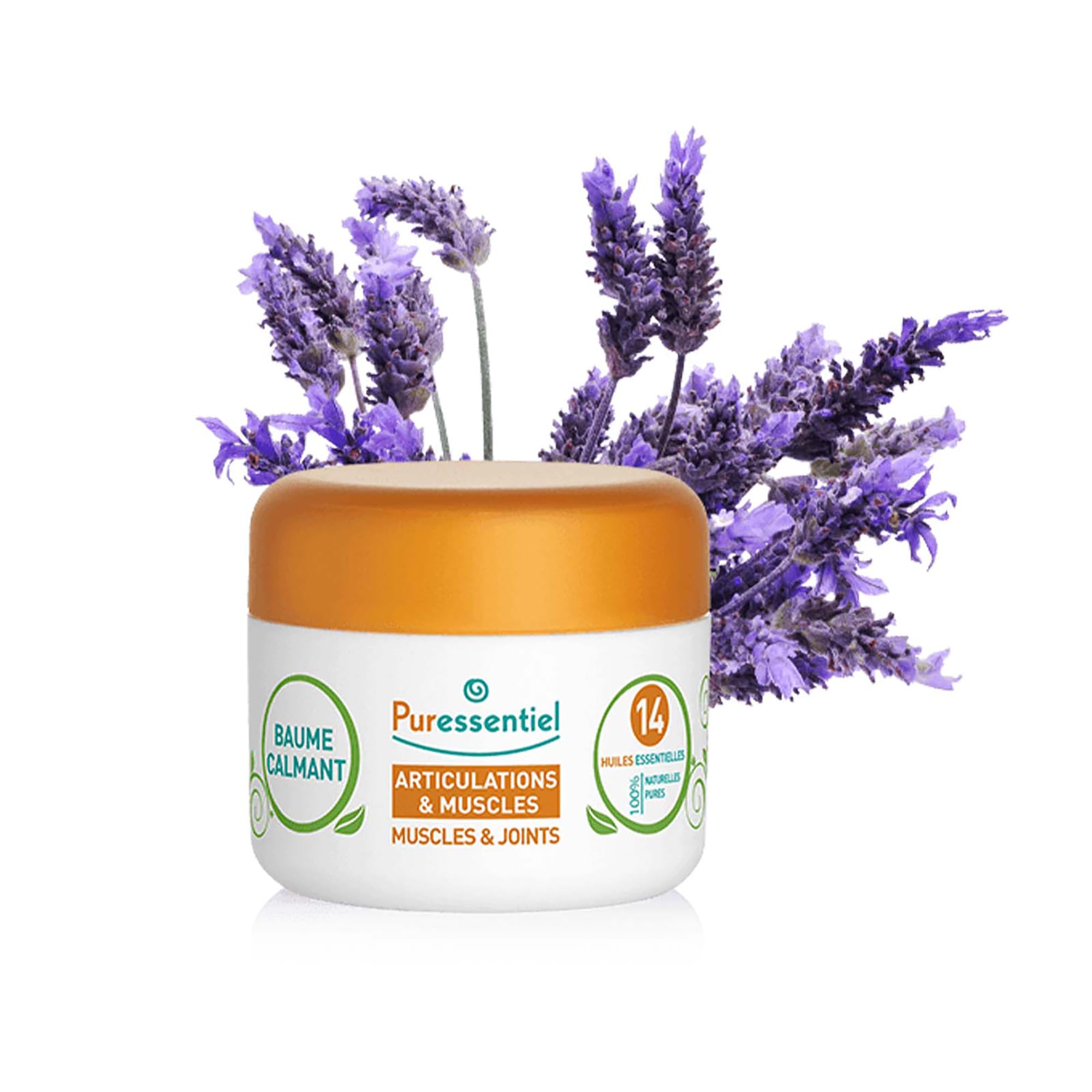 Puressentiel Muscle and Joints Balm - Essential Oil and Shea Butter Balm for Back and Neck Massage - Dye-Free, No Preservatives - 1.01 oz Puressentiel Au supplements