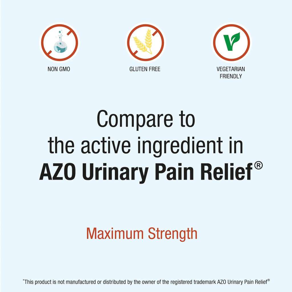 Puregen Labs Urinary Pain Relief | Phenazopyridine HCl 99.5mg Tablets | Maximum Strength OTC for Fast Relief of UTI Pain, Burning and Bladder discomfort – 72 Count Tablets P Puregen Labs Au supplements