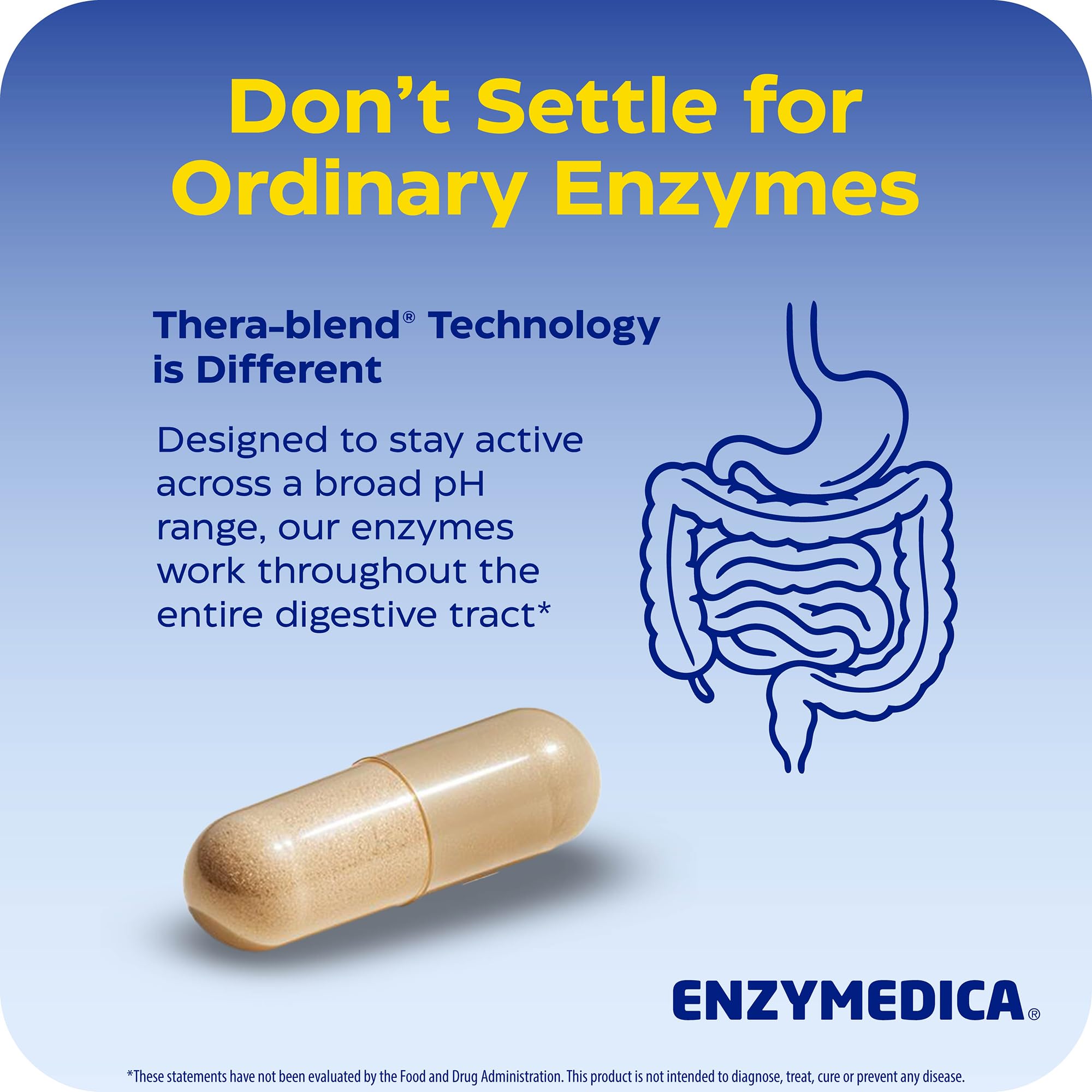 Enzymedica, Digest Gold + ATPro, Maximum Strength Enzymes, 45 Capsules