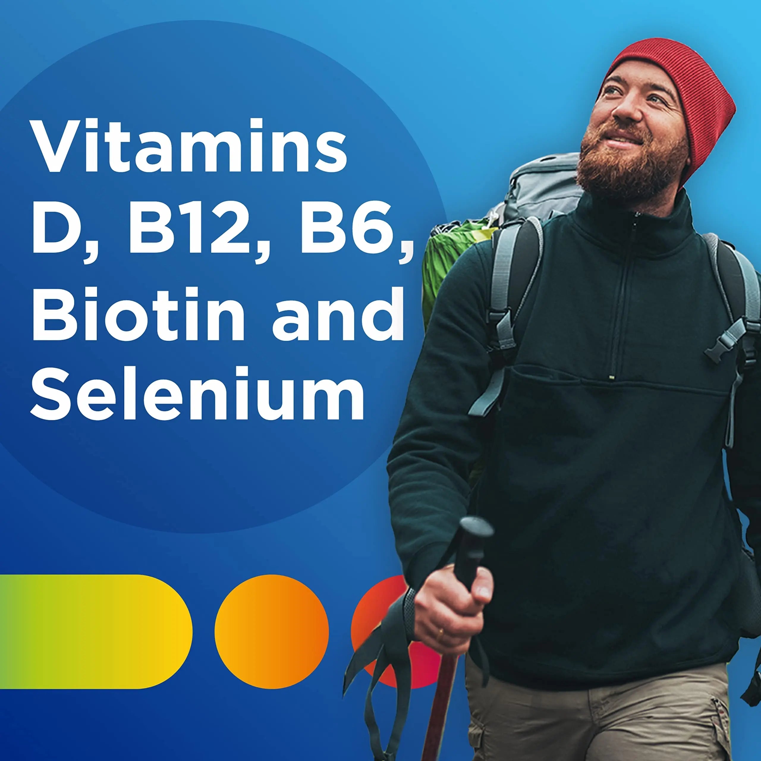 Centrum MultiGummies Gummy Multivitamin for Men, Multivitamin/Multimineral Supplement with Selenium, Antioxidants and Vitamin D3 Centrum Au supplements