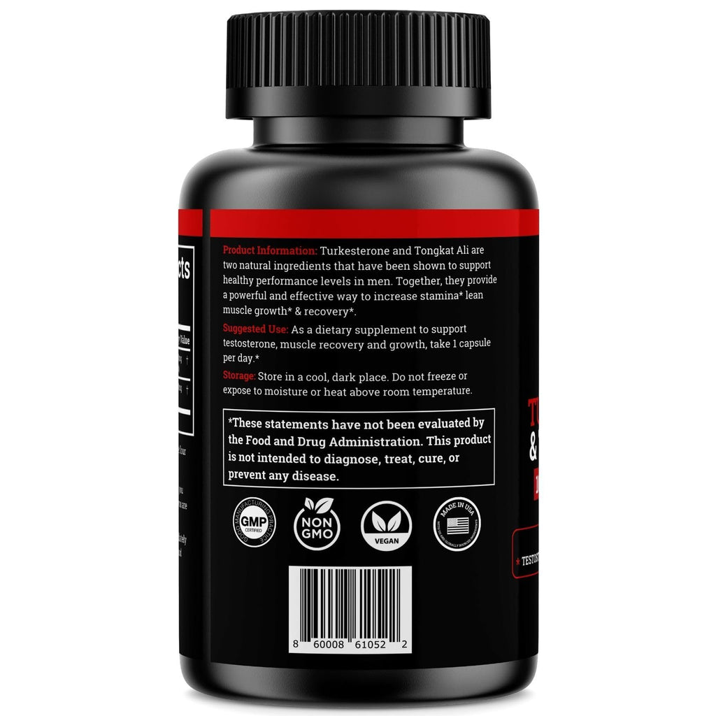 Black Forest Turkesterone Tongkat Ali Supplement 1000mg per Serving (Max Purity 95%) Turkesterone Supplement for Men (Tongkat Ali for Men Longjack 200:1) Similar to Tongkat Ali Fadogia Agrestis Black ForestBuy Supplements Australia