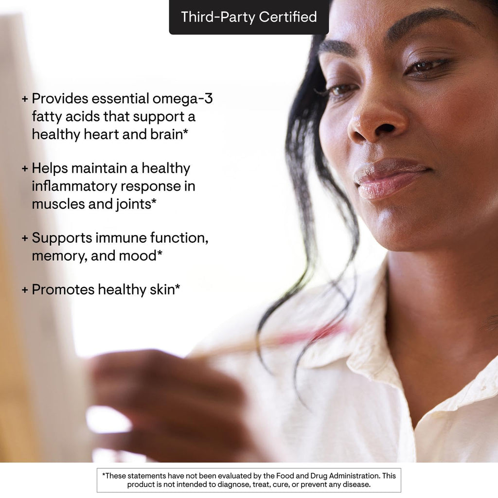 THORNE - Super EPA - Omega-3 Fish Oil Supplement with EPA & DHA from Sustainably Sourced Fish - Supports Brain, Skin, Joint & Heart Health* - Third-Party Certified
