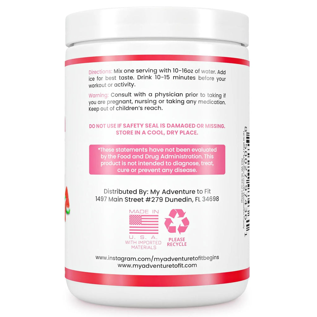 Pre Workout Powder for Men - Gluten Free Preworkout with Creatine for Muscle Endurance My Adventure to Fit Au supplements