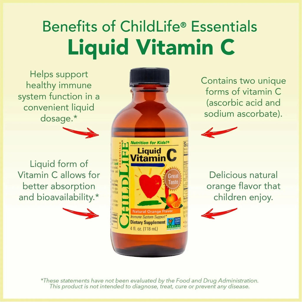 CHILDLIFE ESSENTIALS Immune Support 3-Pack - Liquid Vitamin C, First Defense, and Echinacea - Immune Boosting Supplements CHILDLIFE ESSENTIALS Au supplements
