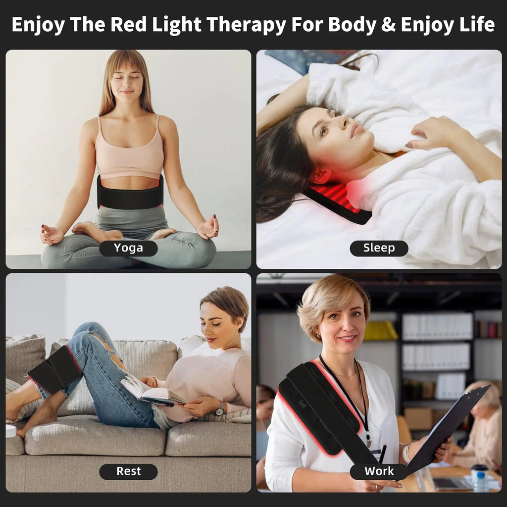 Red Light Therapy Belt, Infrared Light Therapy Wrap, 384PCS Red Light &Infrared Light HaSoCare Au supplements
