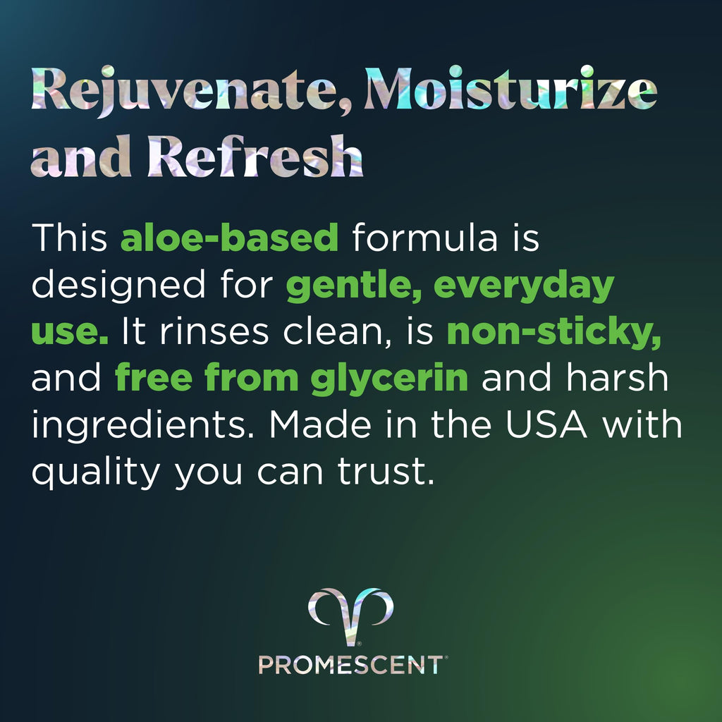 Promescent Natural Lube with Organic Ingredients, Premium Aloe Vera Lubricant Gel for Couples, Condom Compatible, Long-Lasting, Water Based Lube (4 oz) Promescent Au supplements