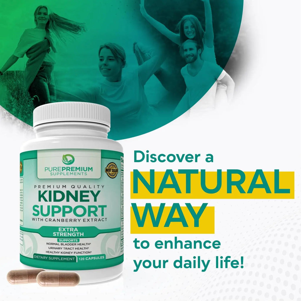 PurePremium Kidney Support Supplement for Men and Women - with Cranberry Extract PurePremium Supplements Au supplements