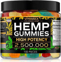 Vitamax Hemp Gummies - Great for Peace & Relaxation - 2,500,000 - Natural Fruit Flavors Vitamax Au supplements