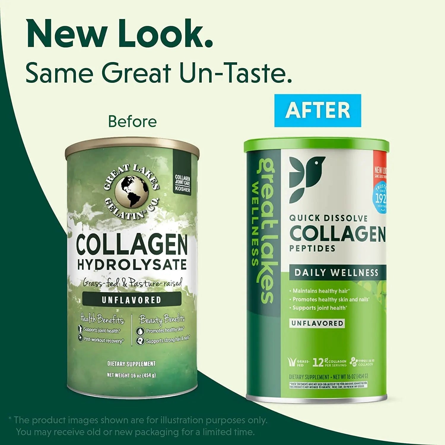 Great Lakes Gelatin Collagen Hydrolysate 454g (UK/EU Compliant can) (3) Great Lakes Gelatin Au supplements