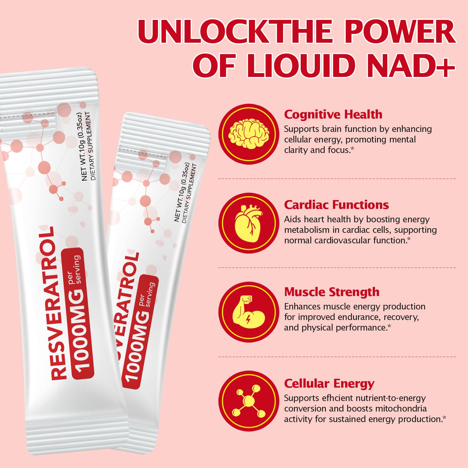 KITNOBLIS NAD+ Supplement for Women 1000mg - High Potency Cellular Energy Booster with PQQ, Resveratrol - Health, Anti-Aging Support （21pcs） KITNOBLIS Au supplements