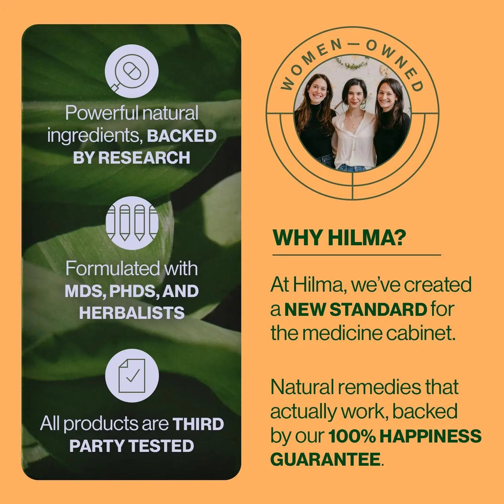 Hilma Daily Pre + Probiotic + Herbs - Support a Healthy Gut While Reducing Gas & Bloating Hilma Au supplements