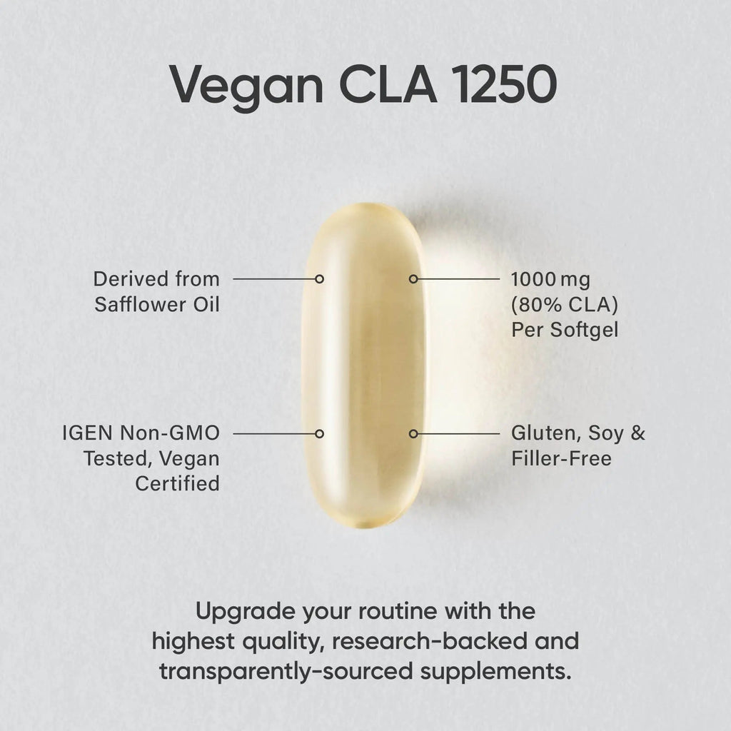 Sports Research Vegan CLA - 1250mg with Active Conjugated Linoleic Acid for Men Sports Research Au supplements