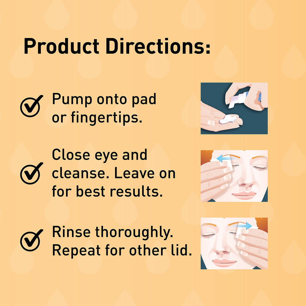 OCuSOFT Oust Demodex Foam Cleanser - Extra Strength - Foaming Cleanser for Eyelids & Eyelashes with Tea Tree Oil