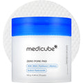 medicube Toner Pads Zero Pore Pad 2.0 | Dual-Textured Facial Pad for Exfoliation and Pore Care with 4.5% AHA Lactic Acid