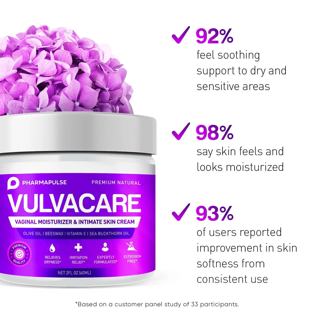 Pharmapulse Vaginal Moisturizer, Vulva Balm Cream, Intimate Skin Care, Menopause Support Pharmapulse Au supplements