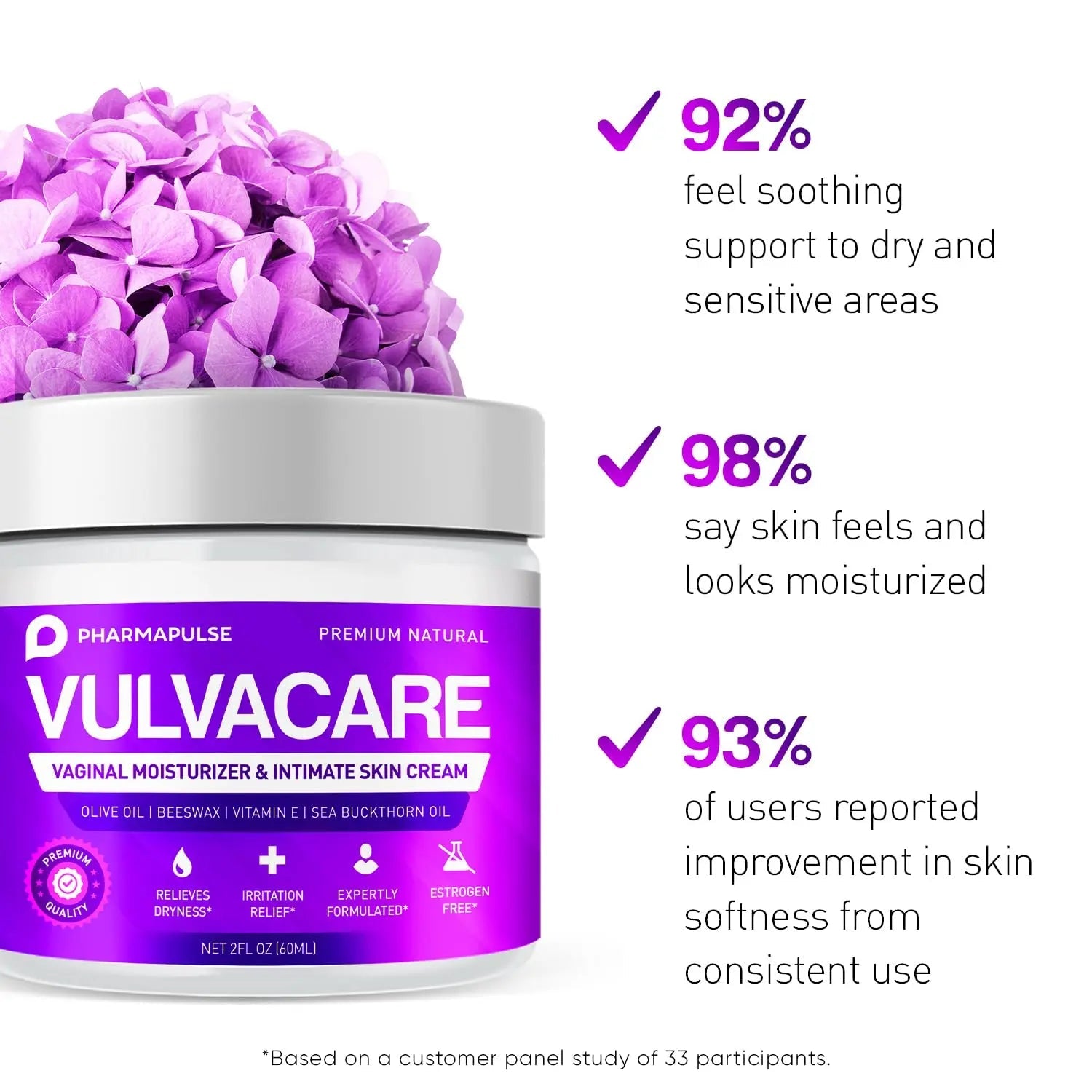 Pharmapulse Vaginal Moisturizer, Vulva Balm Cream, Intimate Skin Care, Menopause Support Pharmapulse Au supplements