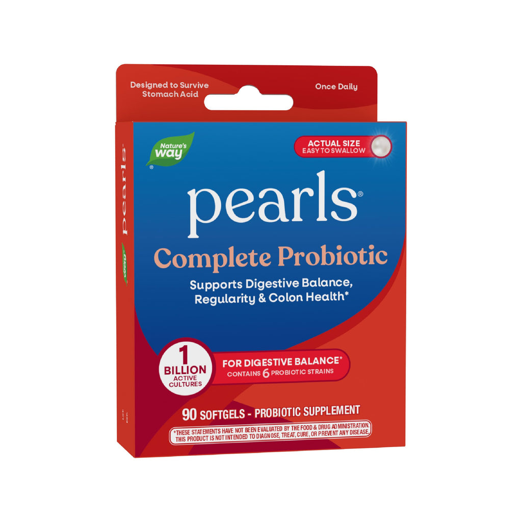 Nature's Way Probiotic Pearls Complete, 1 Billion Live Cultures, 90 Softgels Nature's Way Au supplements