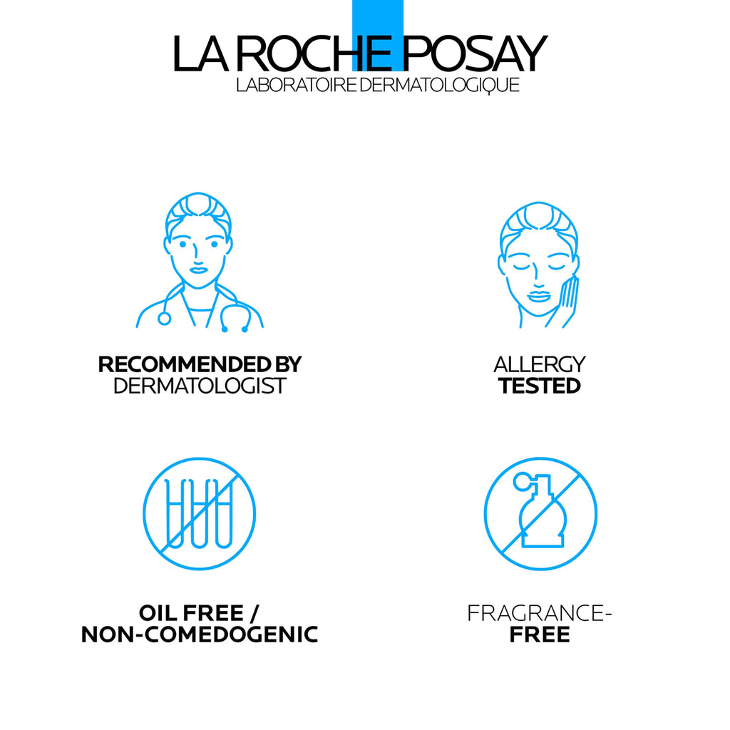 La Roche-Posay Effaclar Dual Acne Face Wash With 4% Benzoyl Peroxide & LHA Exfoliant