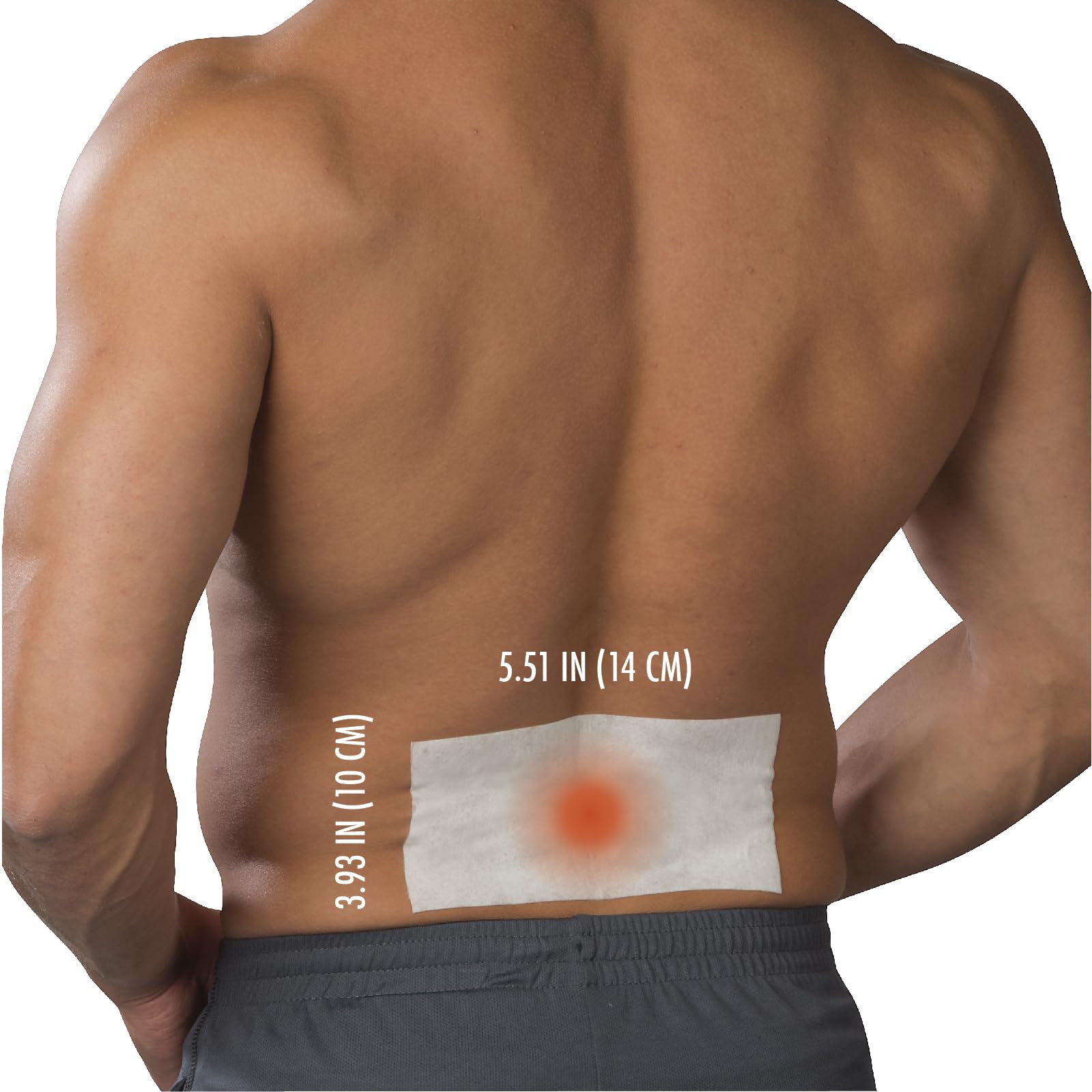 Thera|Care Pain Relief Patch | 4% Lidocaine Patch | 3.9” x 5.5” | 5-Count Box Thera Care Au supplements