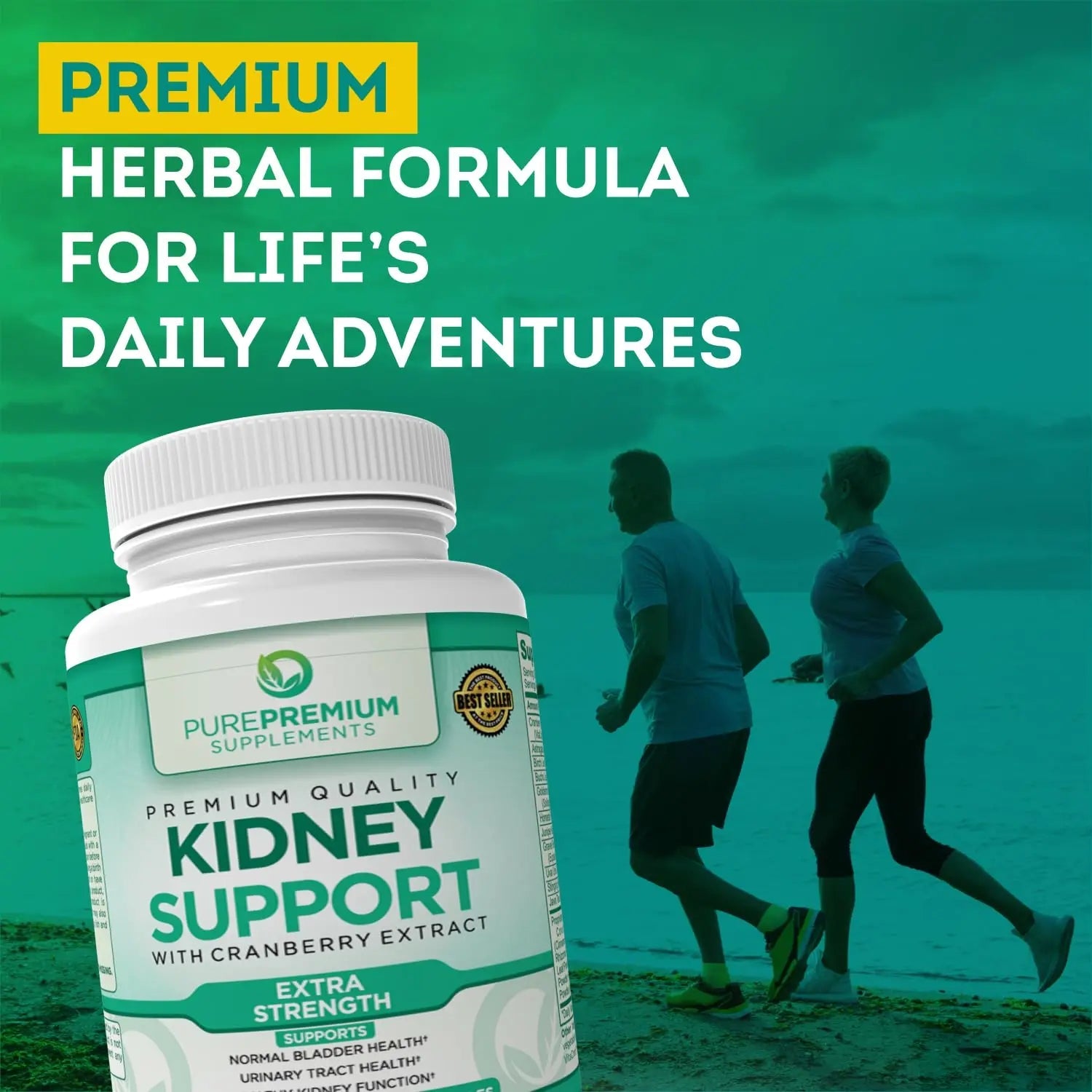 PurePremium Kidney Support Supplement for Men and Women - with Cranberry Extract PurePremium Supplements Au supplements