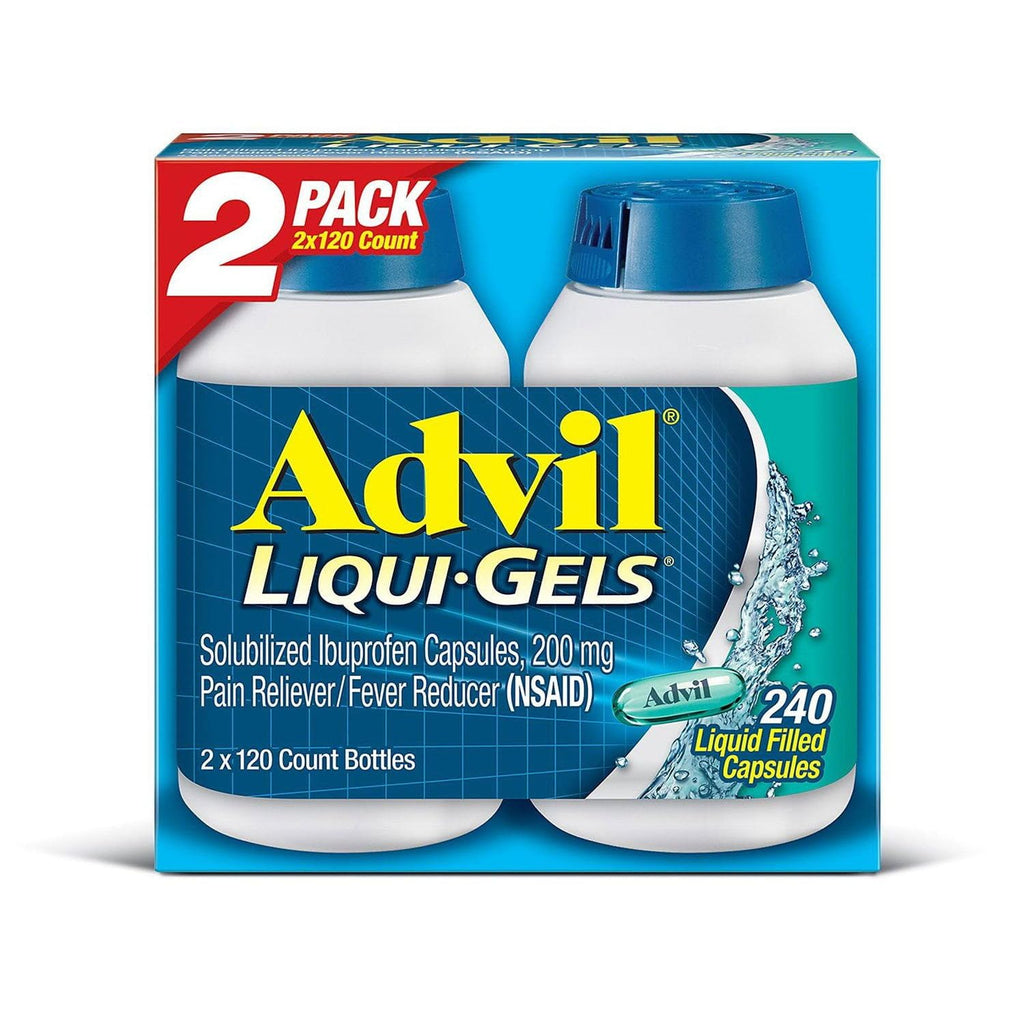 Advil Liqui-Gels (2pk, 120 Count) Advil Au supplements