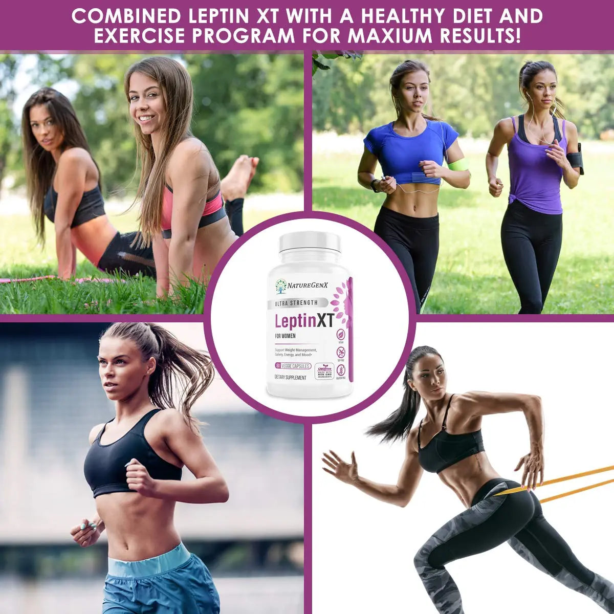 NatureGenX LeptinXT - Leptin Supplements for Weight Loss for Women - Extra Strength NatureGenX Au supplements