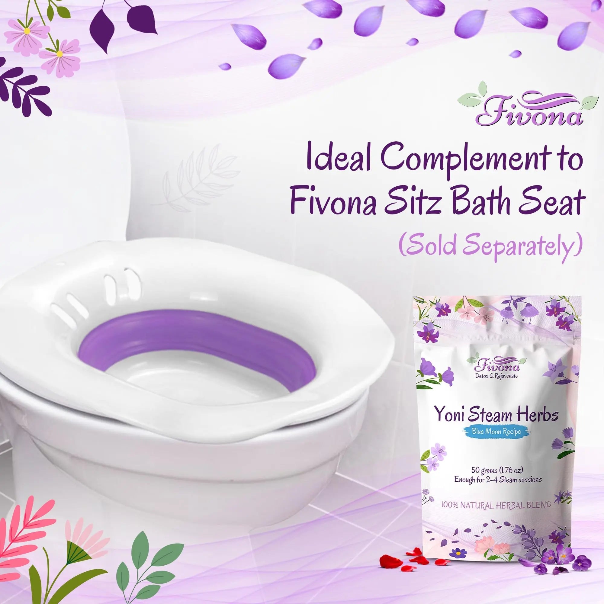 FIVONA Yoni Care Kit 3 in 1 - pH Balanced Natural Vaginal Oil 30 ml, Organic Herbal Soap 5.3 oz FIVONA Au supplements
