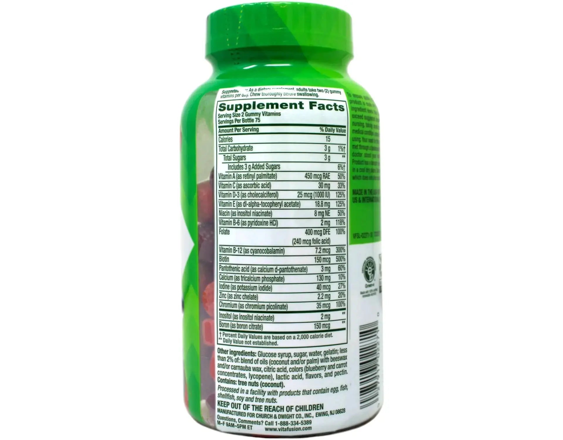Vitafusion 150 Count with Vitamins A, C, D, E, B-6 and B-12 Womens Multivitamin Gummies, Berry Flavored Daily Vitamins for Women Vitafusion Au supplements